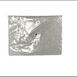 Dior Clear Logo Large Pouch